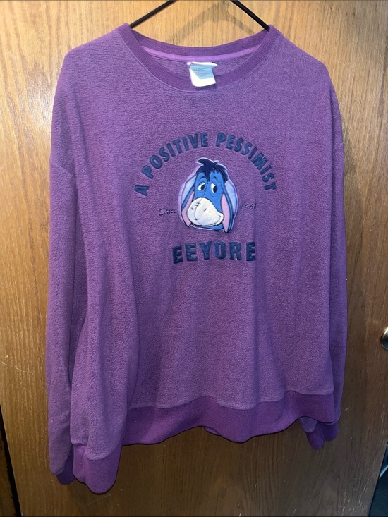 Disney Tops - Disney Purple Eeyore Kids Pullover Sweatshirt